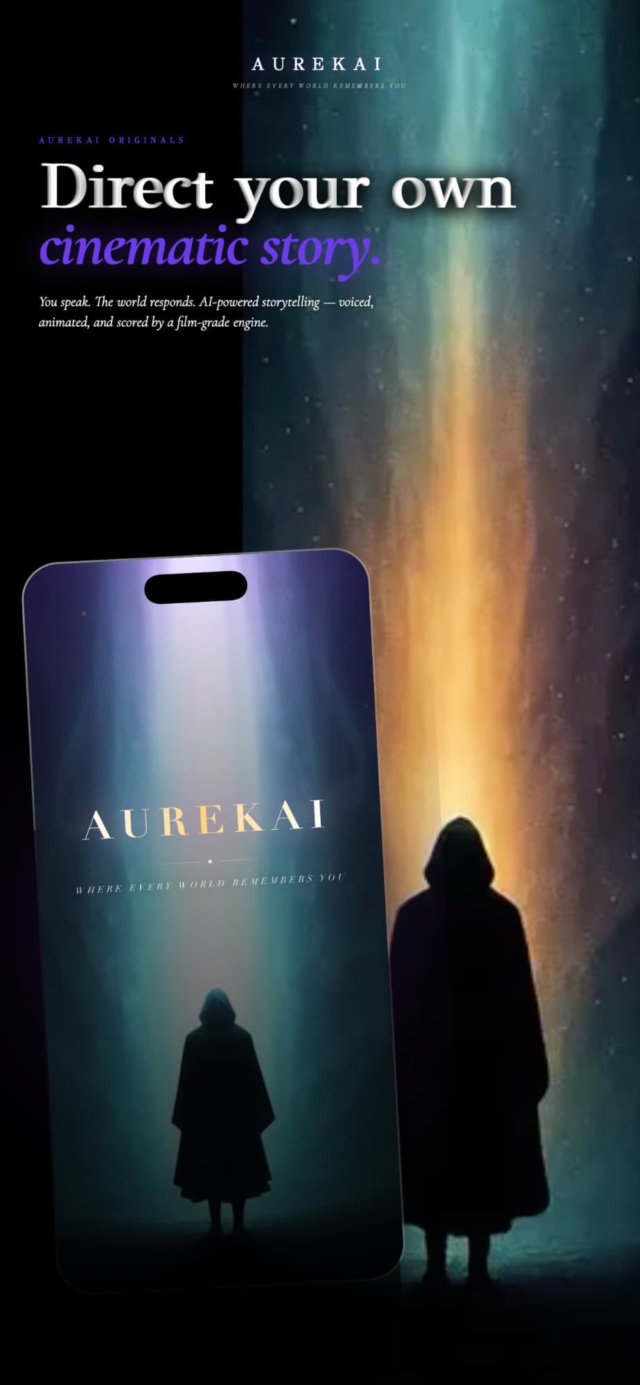 Aurekai — Direct your own cinematic story